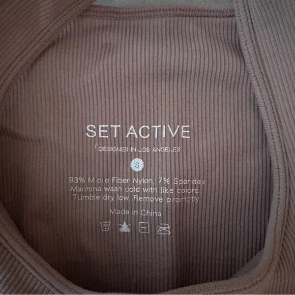 SET ACTIVE 2 PIECE WORKOUT SET - Picture 4 of 5